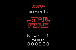 Star Fire box art for Atari 2600